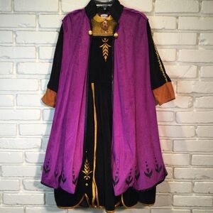 Anna costume dress with cape velvet feel Frozen Il 7/8 no belt